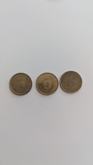 lote de monedas de Argentina