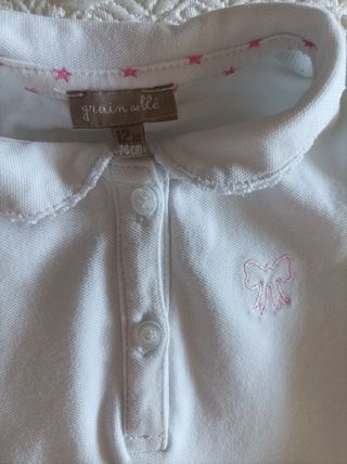 Set di 2 polo + 2 canottiere / 12 mesi