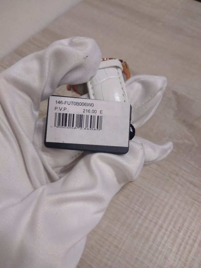 Reloj Orient mujer 37mm, esfera nácar