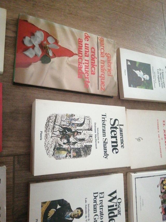 Libri di letteratura inglese, francese...