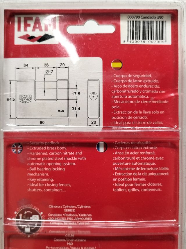 Candado nuevo 