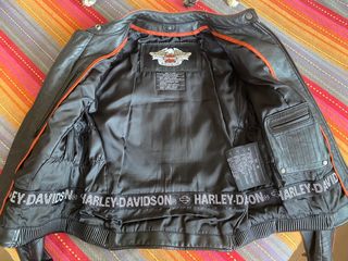 Chaqueta motera chica Harley Davidson