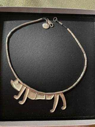 Gargantilla de plata Javier Mariscal