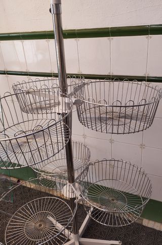 Expositor de 10 cestos