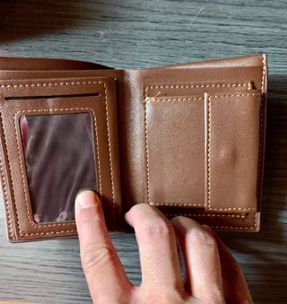 CARTERA PORTAMONEDAS Y PORTATARJETAS NUEVA