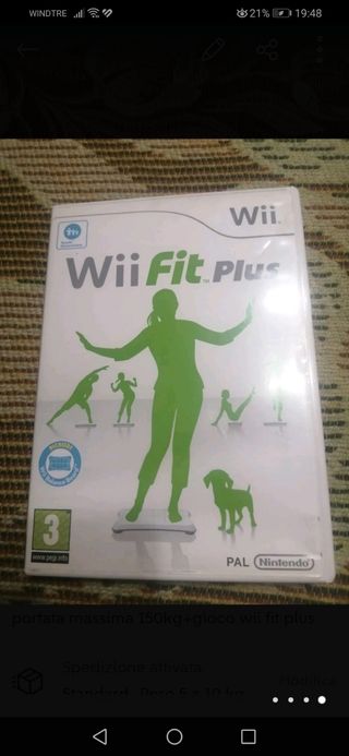 Bilancia+gioco fitness Nintendo wii