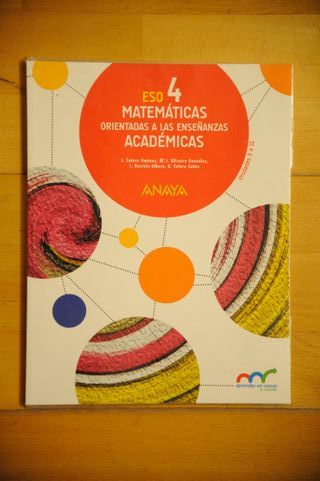 MATEMÁTICAS ACADÉMICAS 4o ESO