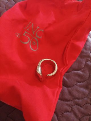 Anillo plata Uno de 50