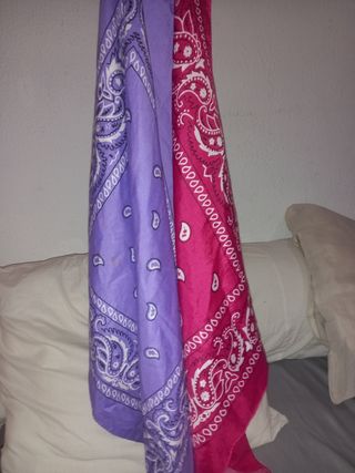 2 Pañuelos/Bandanas