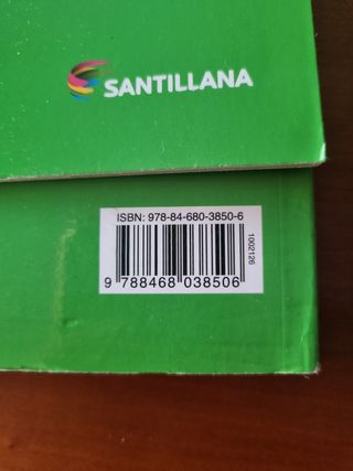 dos libros de 4° ESO Biología y Geografía