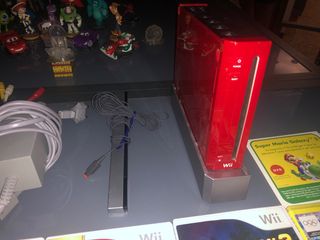 Lote Nintendo Wii + 5 juegos