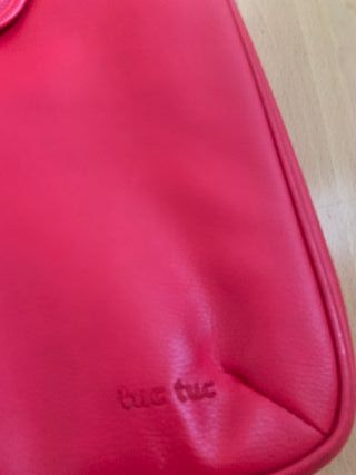 Bolso polipiel rojo