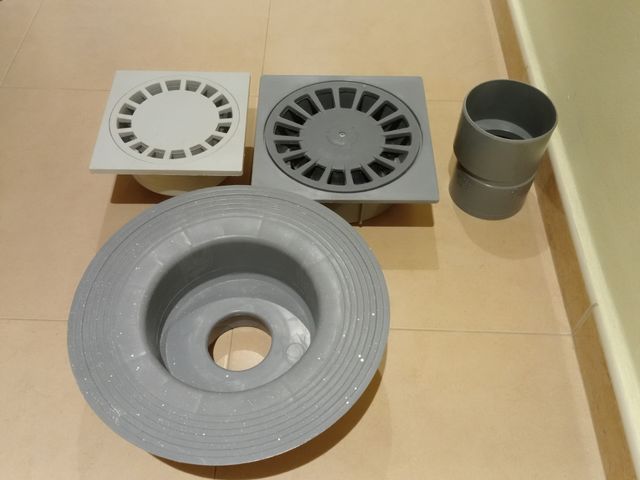 desagües para terrazas