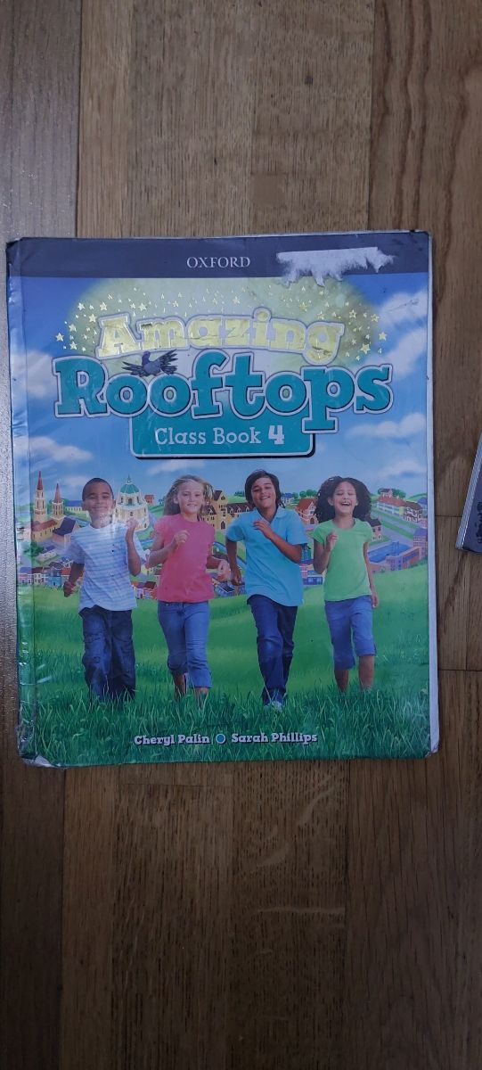 Libro inglés Amazing Rooftops class book 4 EP