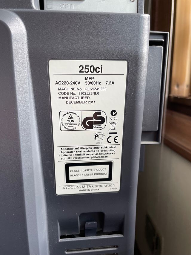 Impresora marca Kyocera