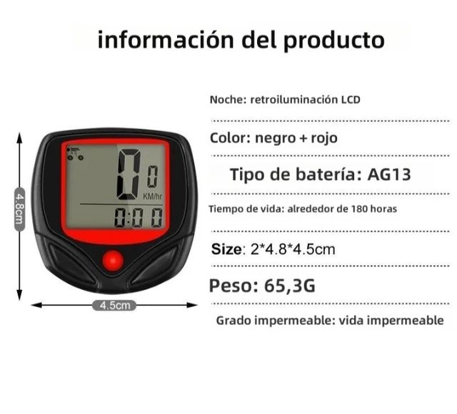 Ordenador de bicicleta, impermeable . A estrenar