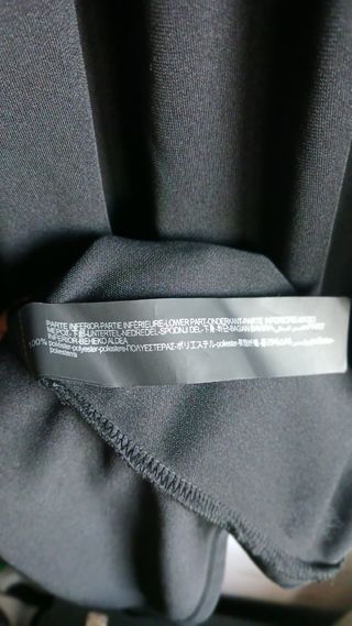 Vestido Negro Manga Corta zara Talla S