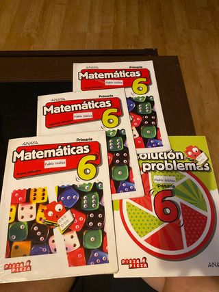 libro matematicas 6 primaria Isbn 9788469854228