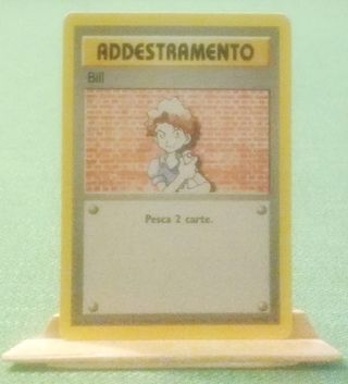 Carta Pokémon - Addestramento - Bill