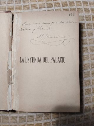 Marques de Cedillo. "Leyenda Segoviana" Segovia