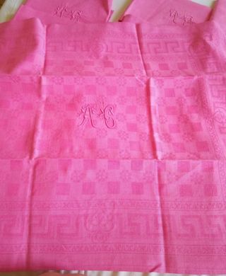 🌷 6 Servilletas francesas antiguas