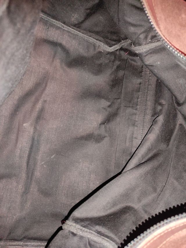 Bolso de piel paco lobo de viaje