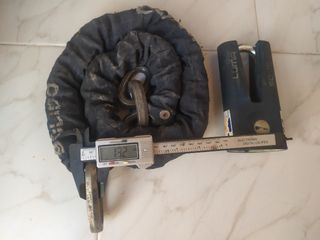 cadena y candado luma solido disk