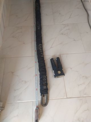 cadena y candado luma solido disk