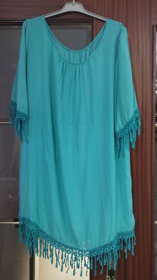Vestido Playero talla única (da bastante talla)
