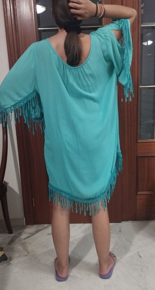 Vestido Playero talla única (da bastante talla)