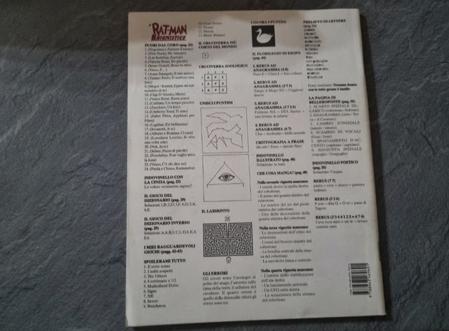 Ratman Enigmistico Edizione Limitata