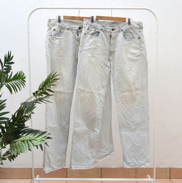 Lote 2 pantalones vaquero vintage años 90s hombre