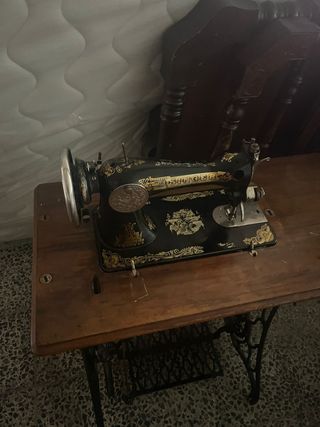 Maquina de coser Singer 1914