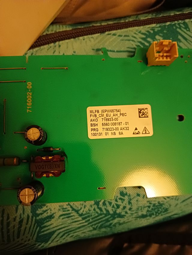 Ricambi per lavatrice Balay TS-50100