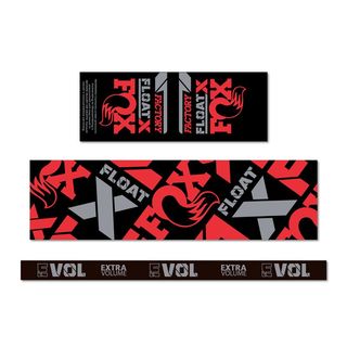 Pegatinas Amortiguador bici Fox float X factory 22