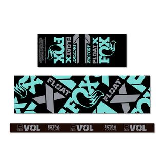 Pegatinas Amortiguador bici Fox float X factory 22