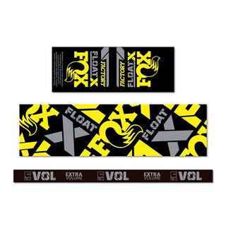 Pegatinas Amortiguador bici Fox float X factory 22