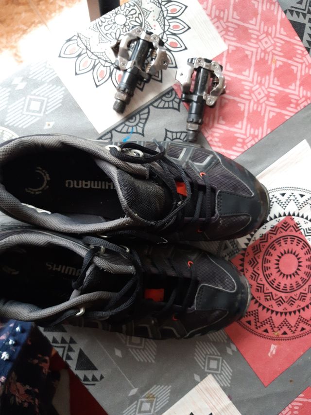 zapatillas de bici con anclaje