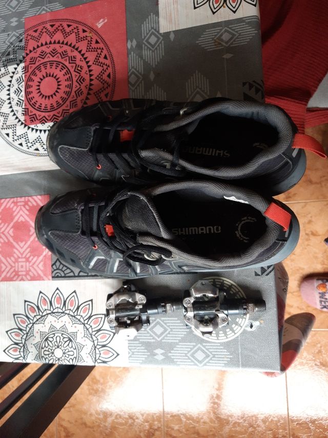 zapatillas de bici con anclaje