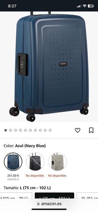 Maleta Samsonite grande 