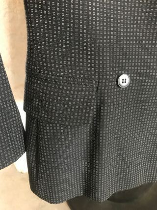 Blazer Agnès B lana cruda