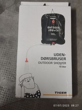 Ducha de exterior camping