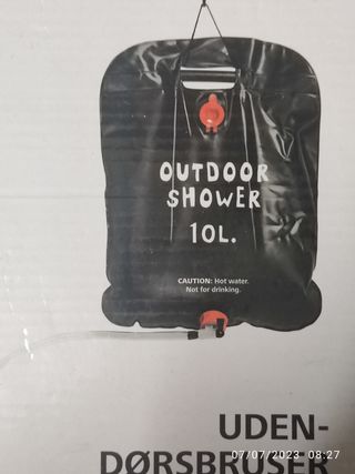 Ducha de exterior camping