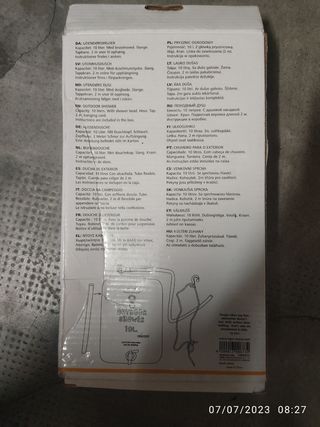 Ducha de exterior camping