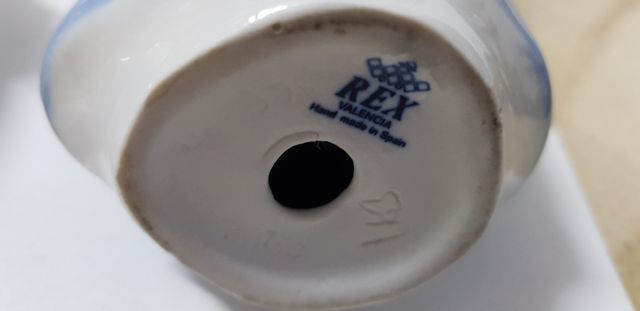 Lote de tres figuras Rex Valencia