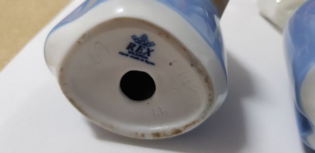 Lote de tres figuras Rex Valencia