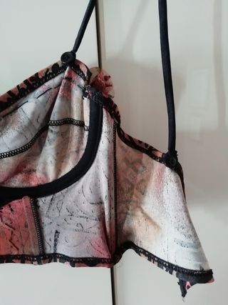 Fiori in tulle, perline