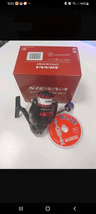 Combo carrete shimano más nylon