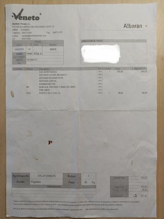 Bomba VENETO CAE-40 (PVP 900€)