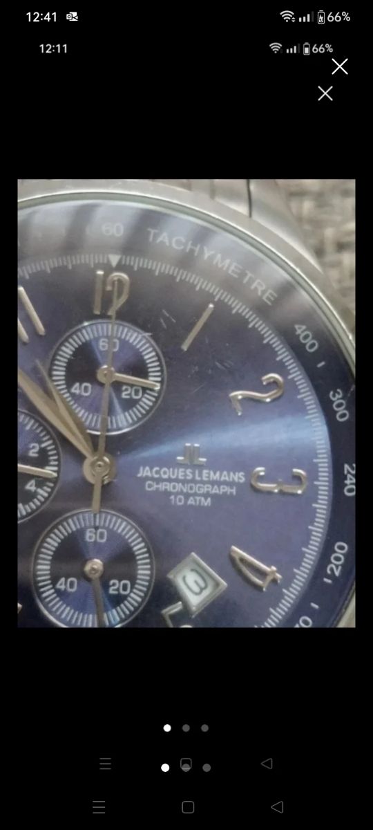 Reloj marca JACQUES LEMANS